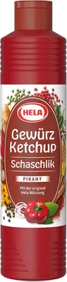 Obrázok produktu pre Hela kečup na šašlík so špeciálnym korením 800ml
