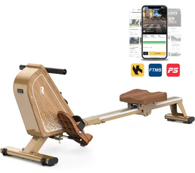 Produktbild von Rudergerät - Rudertrainer - Rudermaschine - Magnetisches Rudergerät - Heimtrainer - 16 Widerstandsstufen