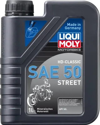Produktbild von LIQUI MOLY Motorbike HD-Classic für SAE 50 1 Liter Motoröl Motorenöl Mineralisch Öl
