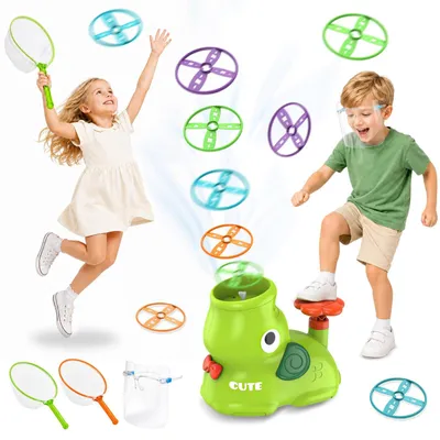 Productafbeelding van Buitenspeelgoed voor kinderen: Propeller speelgoed, lanceerder, groen