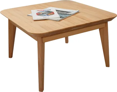 Produktbild von Krok Wood Couchtisch Paris aus Massivholz in Buche 75x75x45 cm