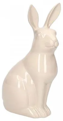 Produktbild von Gift Company Dekorationsobjekt Hase Frau Schmidt Beige (43cm)
