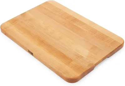 Image de Planche à découper en bois - Planche à découper de cuisine - Préparation des aliments - Bois massif d'érable - 51 x 35 cm - Érable