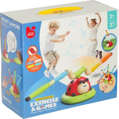 Produktbild von KIK Geschicklichkeitsspiel für Kinder Marienkäfer 3-in-1