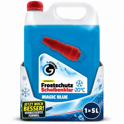 Produktbild von G-XTREME Scheibenfrostschutz Magic Blue 5L bis -20°C gebrauchsfertig