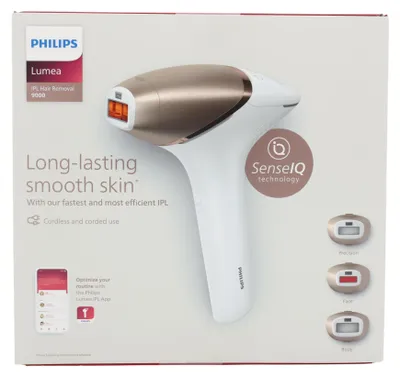 Produktbild von Philips Lumea IPL 9000 Series Haarentfernungsgerät mit SenseIQ Technologie