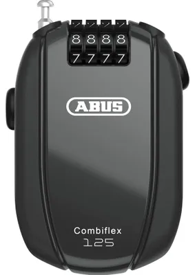 Zdjęcie produktu dla Abus Combiflex Trip 125 Black Lina stalowa-Zamek
