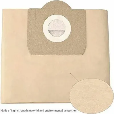 Produktbild von Staubsaugerbeutel für Karcher 6.959-130.0 WD3 WD3P MV3 Ersatzfilterbeutel und Ersatzpapier für Nass- und Trockensauger, Beutel für Karcher WD3 Premium-Zubehörteile (5 Lose)