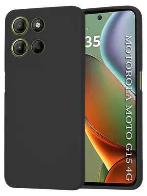 Obrázek produktu pro Techsuit – ochranné pouzdro SoftFlex pro Motorola Moto G15 / G15 Power – černé