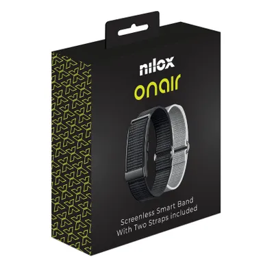 Image de NILOX Onair Fitness Band 25h batterie 2 couleurs noir