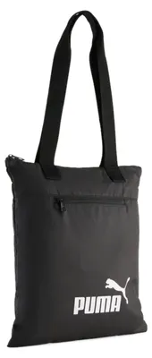Productafbeelding van PUMA schoudertas Puma Phase Packable Tote Bag Black zwart