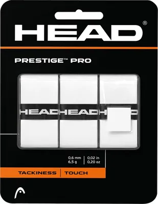 Image de HEAD Prestige Pro top wrap avec une épaisseur de . 0,6mm blanc 3pcs 2022/23