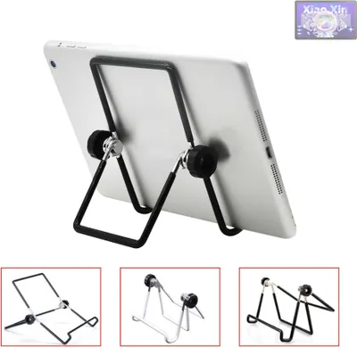 Produktbild von K-S-Trade Tablet-Ständer Tablet-Halterung Tablet-Aufsteller kompatibel mit Lenovo Xiaoxin Pad 2022 faltbarer Tischständer Tablet Halterung