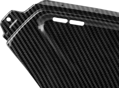 Immagine prodotto di Copertura laterale del condotto dell'aria, inserto di rivestimento, stile fibra di carbonio, adatto per Yamaha YZF R6 2003-2005