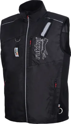Produktbild von Rukka Pets Trainingsweste schwarz, Größe: M / Rückenlänge: 70 cm