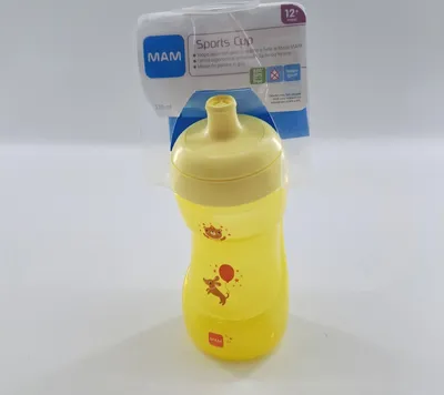 Zdjęcie produktu dla MAM kubek sportowy 12+ miesięcy 330 ml kubek niekapek z niekapiącym dzióbkiem