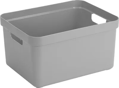 Produktbild von Sunware 09800681, Ablageschale, Grau, Rechteckig, Kunststoff, Einfarbig, Junge/Mädchen