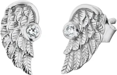 Produktbild von Herzengel HEE-WING-ZI Mädchen Ohrstecker Flügel Silber