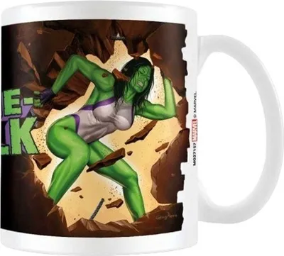 Obrázek produktu pro Marvel - hrnek na kávu PM9723 (jedna velikost) (zelená/hnědá/bílá)
