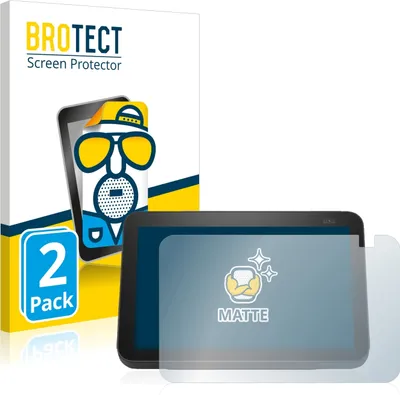 Produktbild von 2x BROTECT Schutzfolie für Amazon Echo Show 8 2021 (2. Gen.) Displayschutz Displayschutzfolie Folie Matt Entspiegelungsfolie