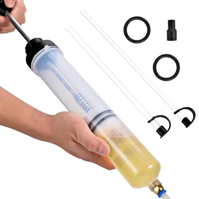 Produktbild von Ölspritze Ölabsauggerät - 500 ml - Mit 2 Schläuchen - Mit Ersatzdichtringen