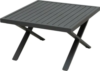 Produktbild von Loungetisch outdoor bali LBH 72x72x43 cm grau Outdoortisch