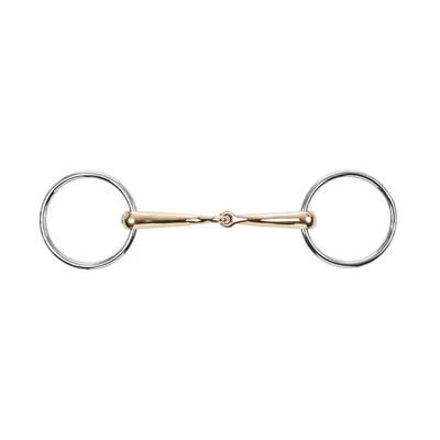 Produktbild von BUSSE Wassertrense Einfach Gebrochen KAUGAN®-Shaped 14 mm Gebiss 14,5 cm