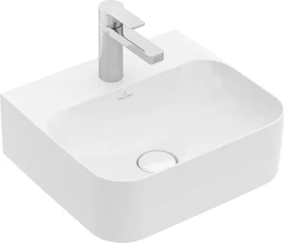 Produktbild von Villeroy & Boch V&B Handwaschbecken FINION 430x390mm o ÜL we C+