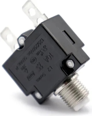Image de AC 125/250 V 10 A Réinitialisation Disjoncteur thermique Protection contre les surcharges Protection contre les disjoncteurs