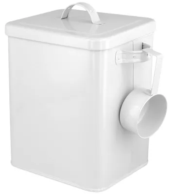 Aufbewahrungsbox Metall 6 L 18,5x15,5x23 cm mit Dosierlöffel