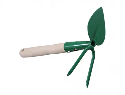 Image de Houe en forme de coeur à 2 dents 27cm