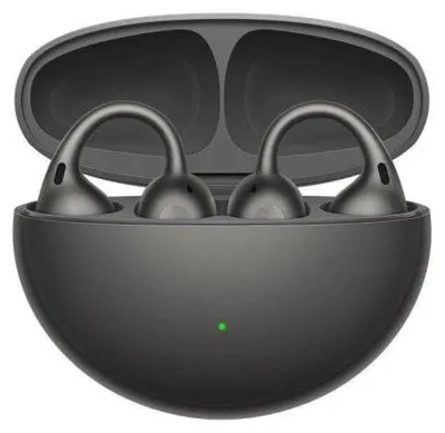 Immagine prodotto di Auricolari wireless Oppo Enco Clip 2 con Bluetooth 6.1, cancellazione del rumore e protezione IP55  grigio