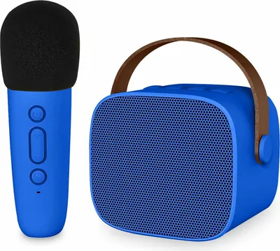 Productafbeelding van imoshion Kids Karaoke Set - Speaker en microfoon - Cobalt Blue