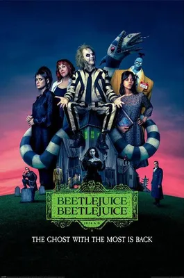 Obrázok produktu pre Beetlejuice 2 – plagát – 61 x 92 cm