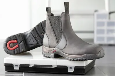 Produktbild von Zugstiefelette "Walk & Work" braun, 39
