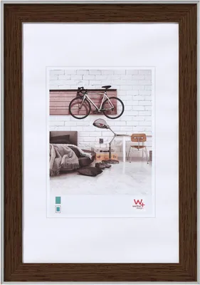 Produktbild von Walther, EN824N, Bohemian Designrahmen 018X024 cm NUSSBAUM