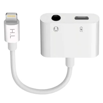 Immagine prodotto di Avizar, adattatore audio e di ricarica Lightning con connettore jack da 3,5 mm, bianco