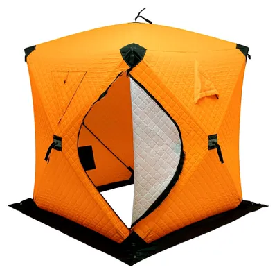 Produktbild von Freistehendes Eisangelzelt für Wintercamping und Outdoor-Aktivitäten für 1-2 Personen