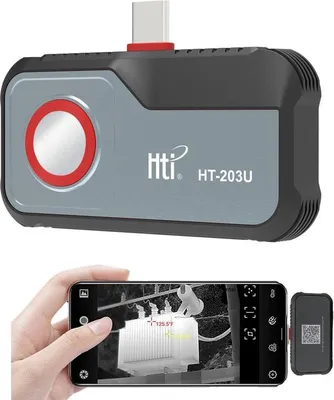 Obrázek produktu pro Hti 203U termokamera a termovize na mobil, IR 256x192, WiFi