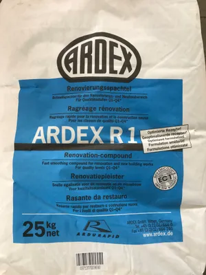 Produktbild von ARDEX R 1 Renovierungsspachtel 25kg Sack