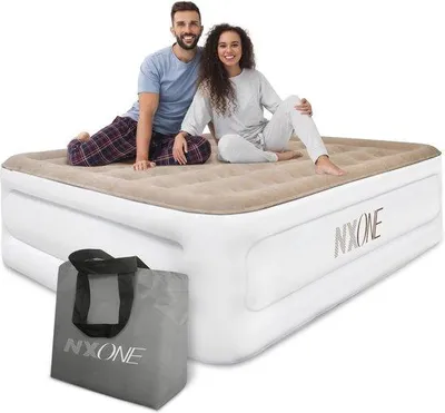 Produktbild von Famanu Luftmatratze selbstaufblasend queensize - Hochwertiges Gästebett für Zuhause und Camping