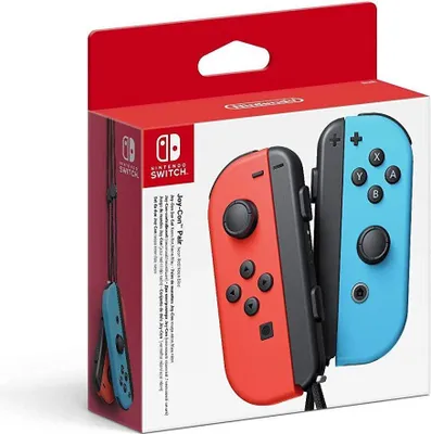 Produktbild von Nintendo Switch Controller - Joy-Con 2er-Set Neon-Rot/Neon-Blau; 2510166