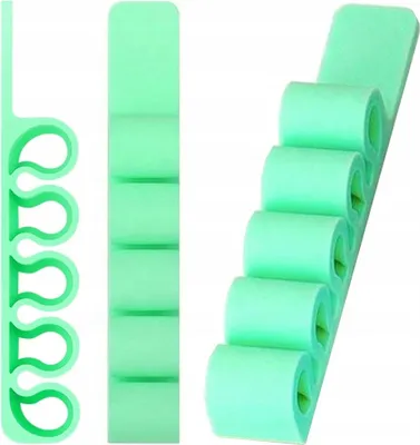 Image de Organisateur de bureau en silicone - Vert