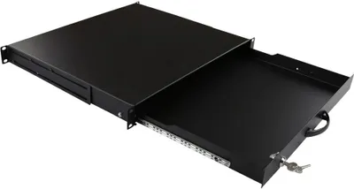 Zdjęcie produktu dla LOGON RAD100BL, Szuflada, Aluminium, Czarny, 1 szt.