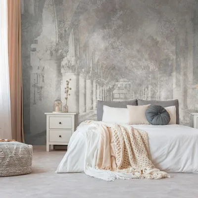 Produktbild von A.S. Creation Livingwalls Fototapete The Wall III 399151 Eine Rolle Ein Motiv 371 x 280 cm Grau Beige