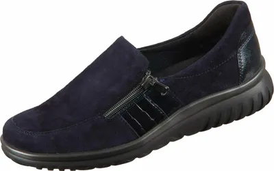 Produktbild von Semler Damen  Slipper sportlich blau Gr. 6
