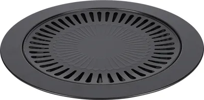 Zdjęcie produktu dla Domowa patelnia do grillowania Okrągła, bezdymna, nieprzywierająca taca do pieczenia BBQ Przybory kuchenne