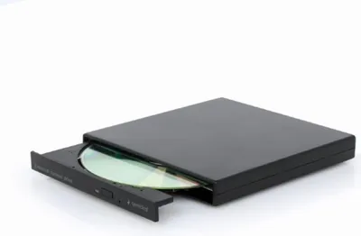 Image de gembird DVW EXT SLIM DVD-USB-04 black USB2.0 DVD8x CD24x