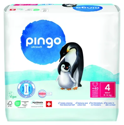 Produktbild von Windeln Maxi Nr. 4 40 Stk. von Pingo Swiss