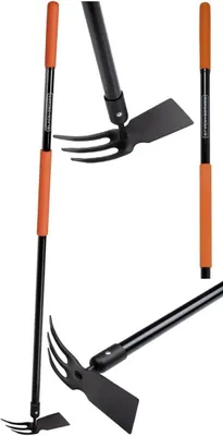 Produktbild von Gartenhacke Kultivator Griff Fiberglas 2in1 black + decker